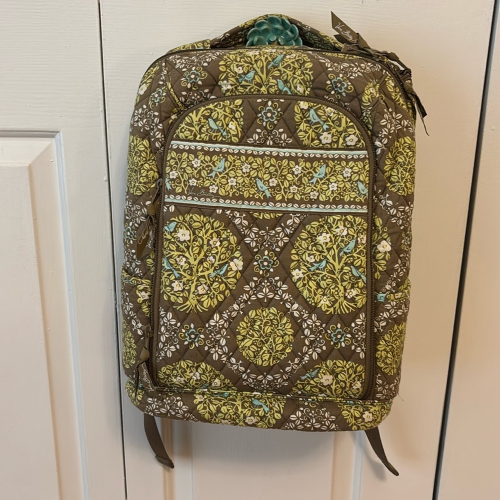 Vera Bradley Floral Quilted Backpack